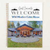 Summer Mountain Cabin Rental Reacties van gasten Planner (Voorkant)