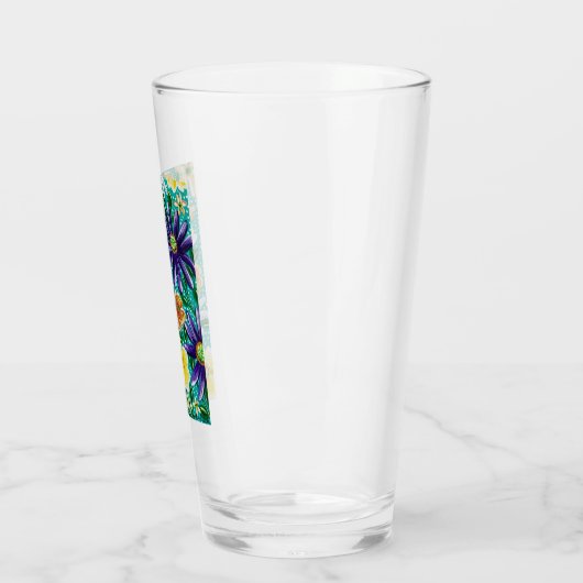 Summer Mountain Fields Glas (Links)