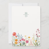 Summer Mountains and Stream Wedding Invitation (Dos)