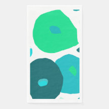 Summer natuur shade Paper Napkin