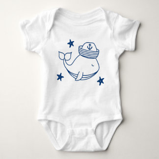 summer nautical theme boy romper