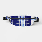 Summer Navy Blue Boat Collection de rayures modern (Recto)