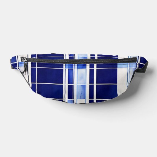 Summer Navy Blue Boat Collection de rayures modern (Poser)
