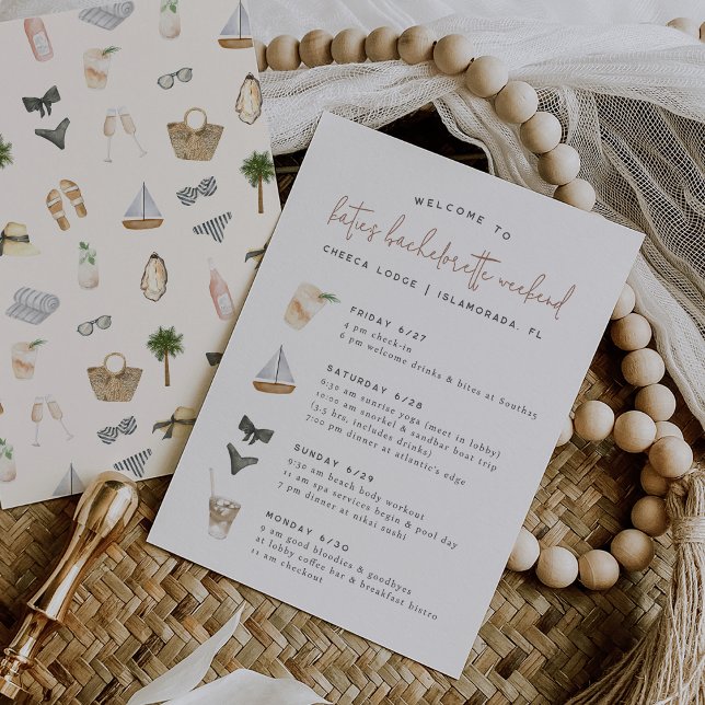 Summer Neutrals 4-daagse Bachelorette-route (Creator heeft geüpload)