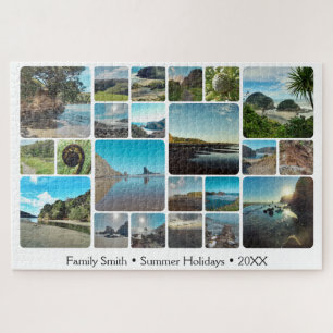 Summer New Zealand Travel Souvenir Photo Collage Legpuzzel