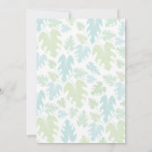 Summer Night Patio Party Invitation Kaart (Achterkant)