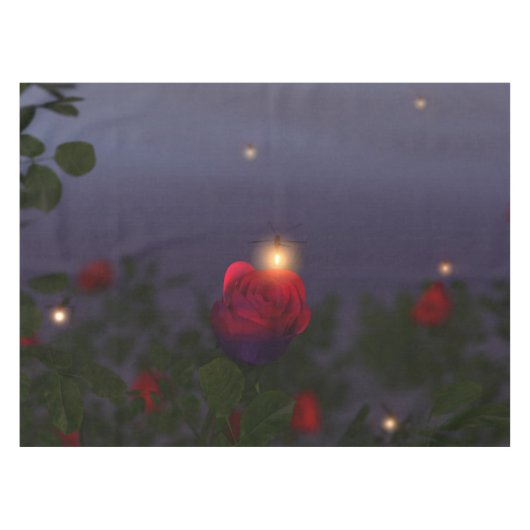 Summer Nightlights Tablecloth Tafelkleed (Voorkant (Horizontaal))