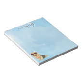 Summer Norfolk Terrier Notepad Notitieblok (Schuin)