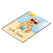 Summer Norwich Terrier Notitieboek (Linkerzijde)