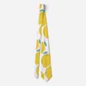 Summer Novelty Lemon-Pattern Gedrukt Stropdas (Achterkant)