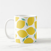 Summer Novelty Lemon-Pattern Printed Personalized Koffiemok (Links)