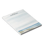 Summer Ocean Beach Carré Bloc-notes Cadeau (Incliné)