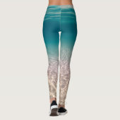 Summer Ocean Beach Leggings "Wild and Free" (Dos)