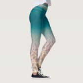Summer Ocean Beach Leggings "Wild and Free" (Droite)