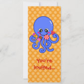 Summer octopus kaart (Achterkant)