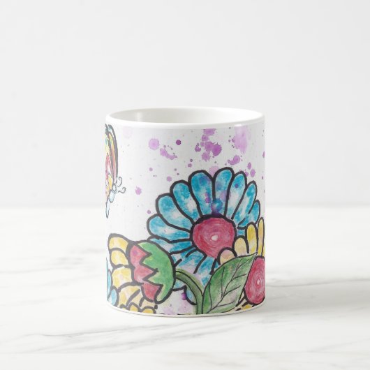 Summer of Love design sur une Mug (Centre)