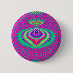 Summer of Love-knop Ronde Button 5,7 Cm