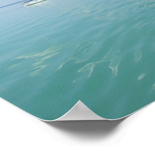 Summer op het Balaton-meer Poster (Hoek)