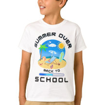 Summer Over Terug naar school T-shirt