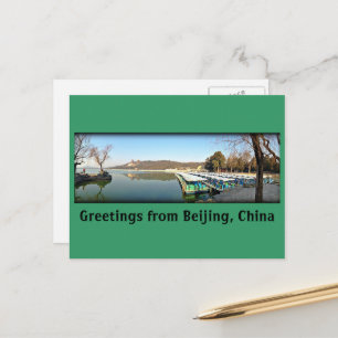 Summer Palace Boats Briefkaart