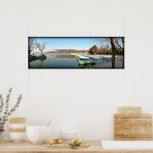 Summer Palace Boats Poster (Keuken)