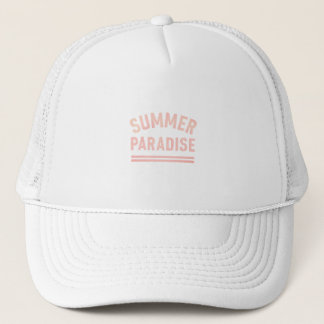 Summer Paradise T-Shirt - Pastel Styl Trucker Pet
