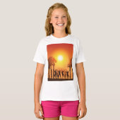 Summer Party Dancing Girls T-Shirt (Voorkant volledig)