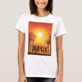 Summer Party Dancing Womens T-Shirt (Voorkant)