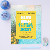 Summer Party Festival Flyer (Enkel)