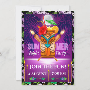 Summer Party - Zie keerzijde Kaart