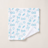 Summer Pattern Bad Handdoek (Wasdoekje)