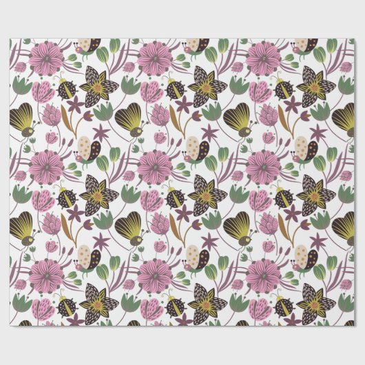 Summer Pattern Cadeaupapier (Vlak)