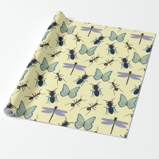 Summer Pattern Cadeaupapier (Uitgerold)