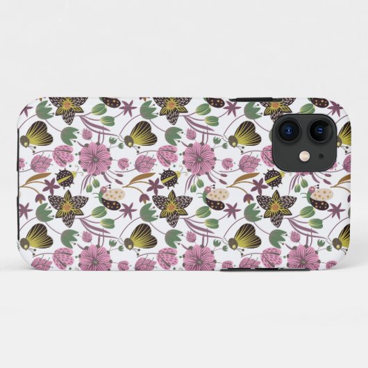 Summer Pattern Case-Mate iPhone Case (Achterkant (horizontaal))