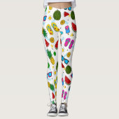 Summer Pattern Leggings (Voorkant)