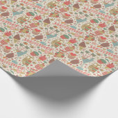 Summer Pattern met Ice Cream Cadeaupapier (Hoek)