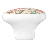 Summer Pattern met Ice Cream Keramische Knop (Zijkant)