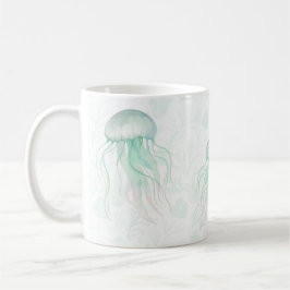 Summer Pearl Watercolor Ocean Design Koffiemok