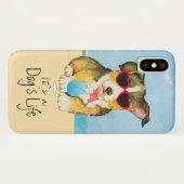 Summer Pembroke Welsh Corgi Case-Mate iPhone Case (Achterkant (horizontaal))