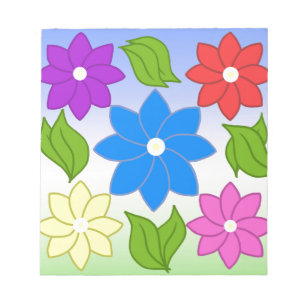 Summer Petals Notitieblok