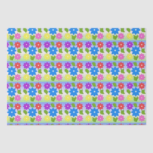 Summer Petals Tissuepapier (Voorkant)