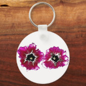 Summer Petunias Sleutelhanger (Voorkant)