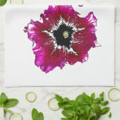 Summer Petunias Theedoek (Gevouwen)