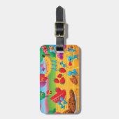 Summer Picnic Bagagelabel (Voorkant verticaal)