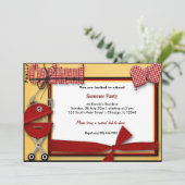 Summer Picnic Kaart (Staand voorkant)