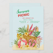 Summer Picnic Kaart (Voorkant / Achterkant)