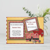 Summer Picnic Kaart (Staand voorkant)