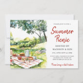 Summer Picnic Kaart (Voorkant)