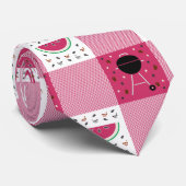 Summer Picnic Mannen Stropdas (Opgerold)