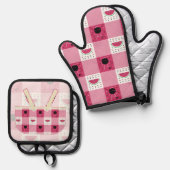 Summer Picnic Ovenwant & Pannenlap Set (Voorkant / Achterkant)